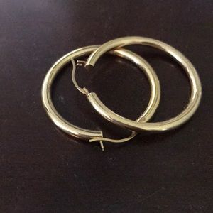 Gold Hoops